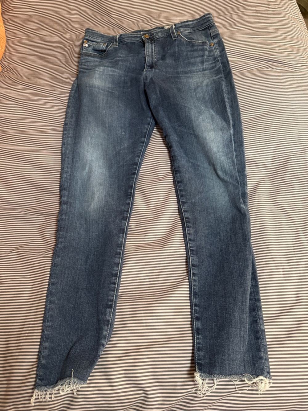 Women’s AG Farrah Ankle high rise skinny jeans size 32